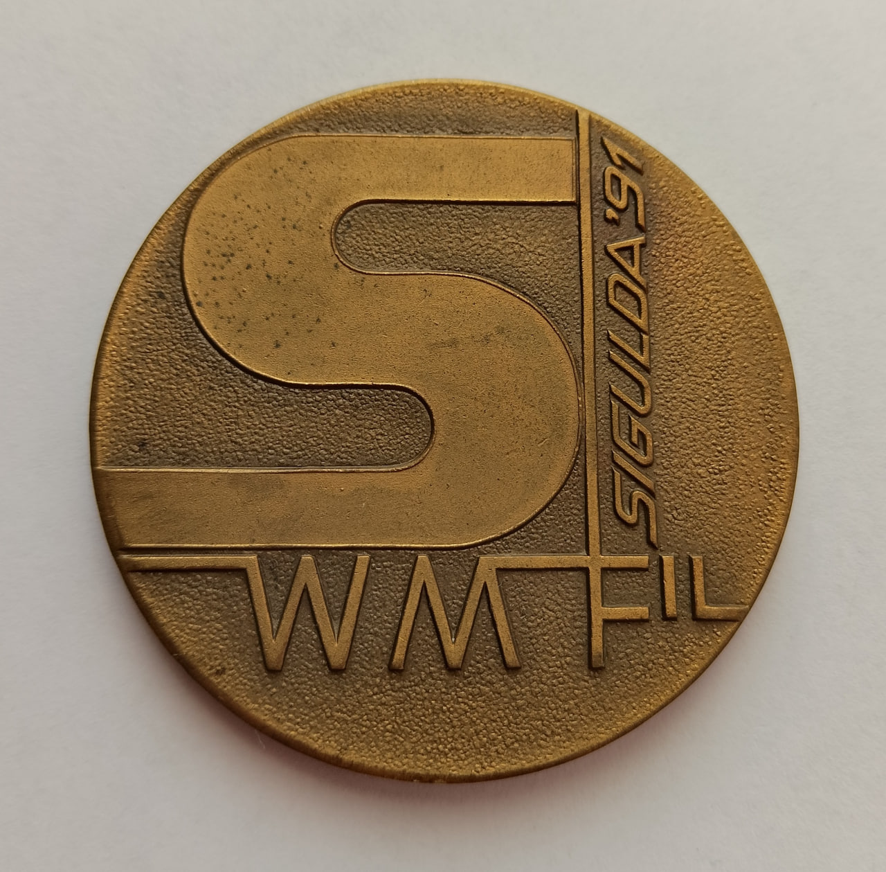 1991 FIL World Luge Championships Participation Medal