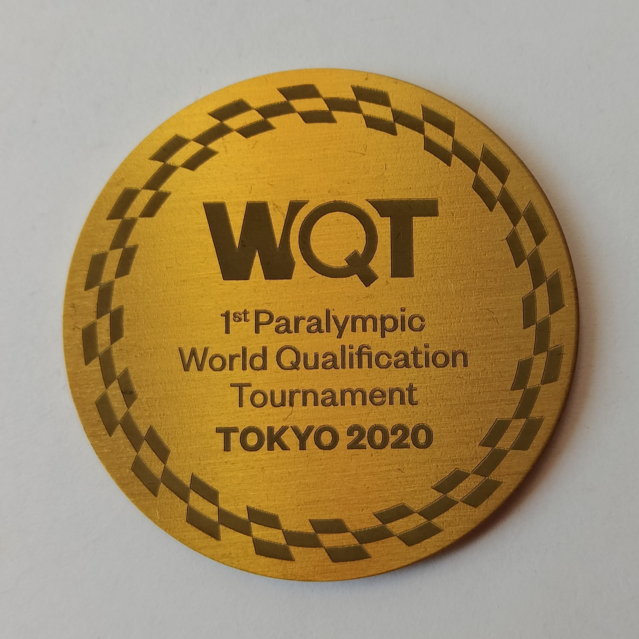 Tokyo 2020 Summer Paralympics, 2021 ITTF Para Table Tennis World Qualification Tournament Participation Medal